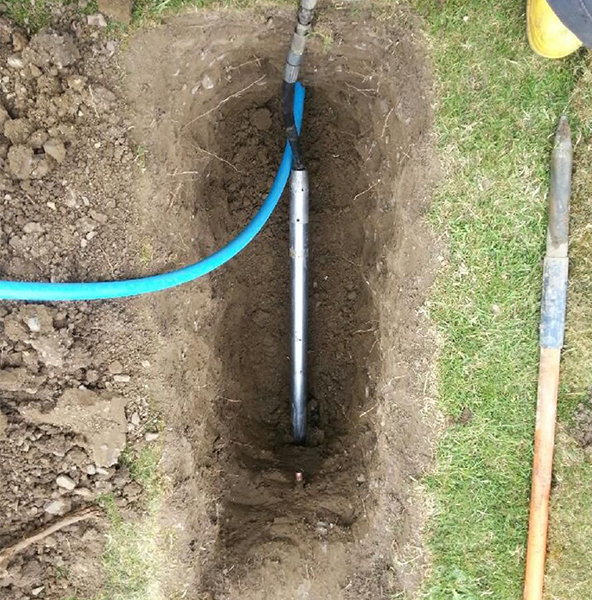 water pipe mouling, and re-routing