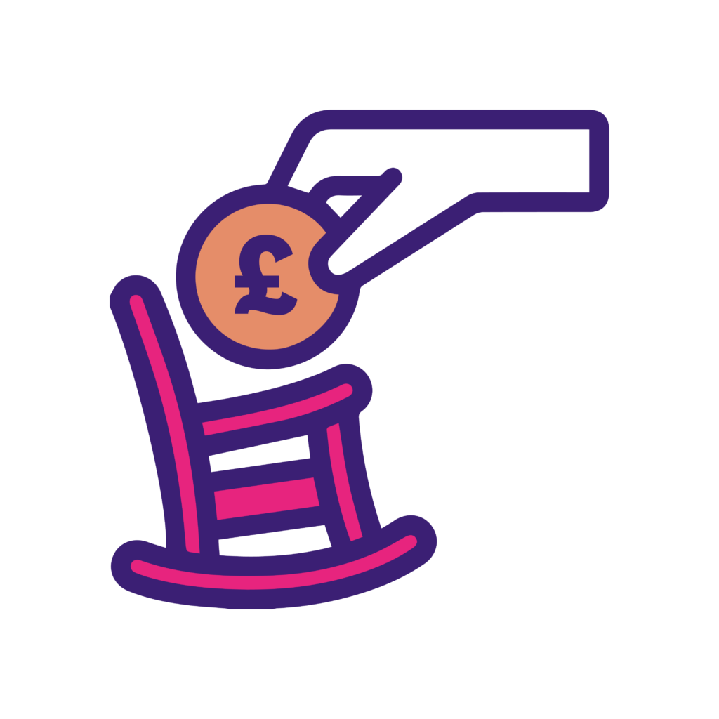 Company pension icon