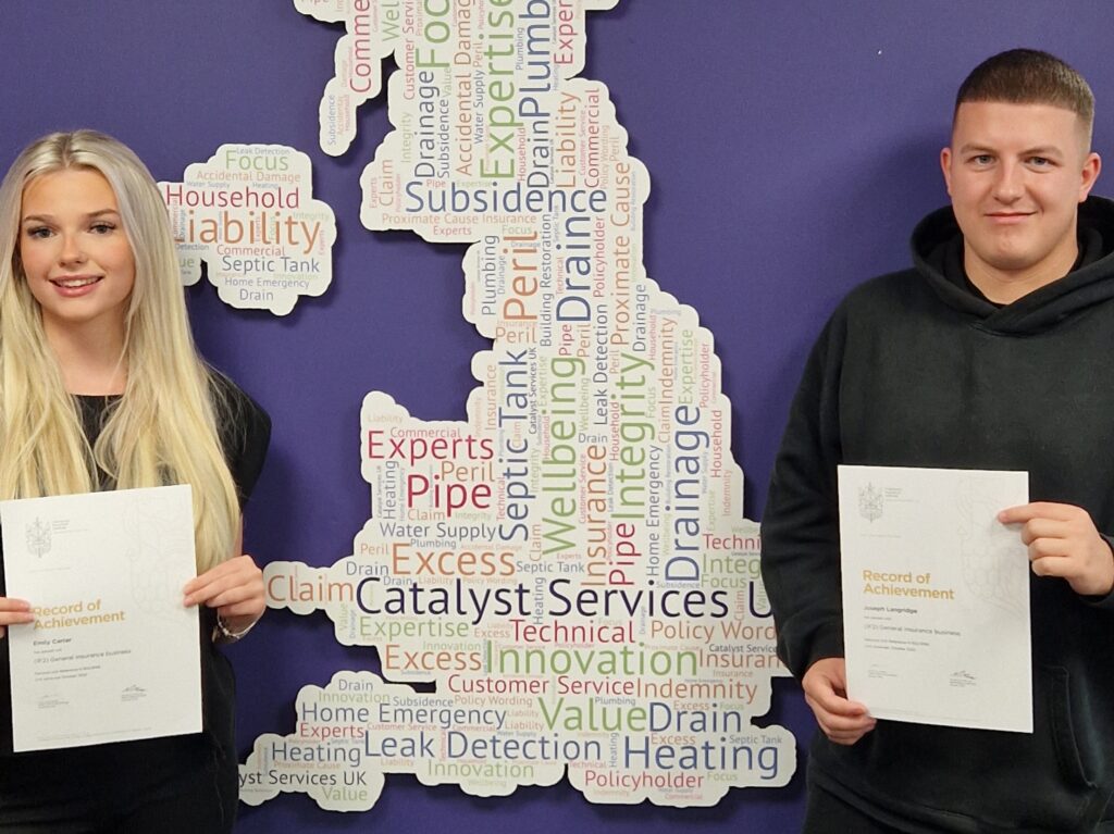 Catalyst Apprentices Emily Carter Joe Langridge