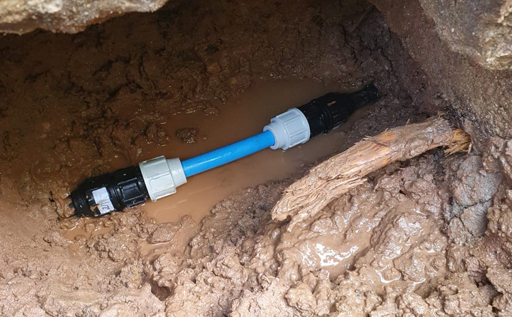 Water leak detection