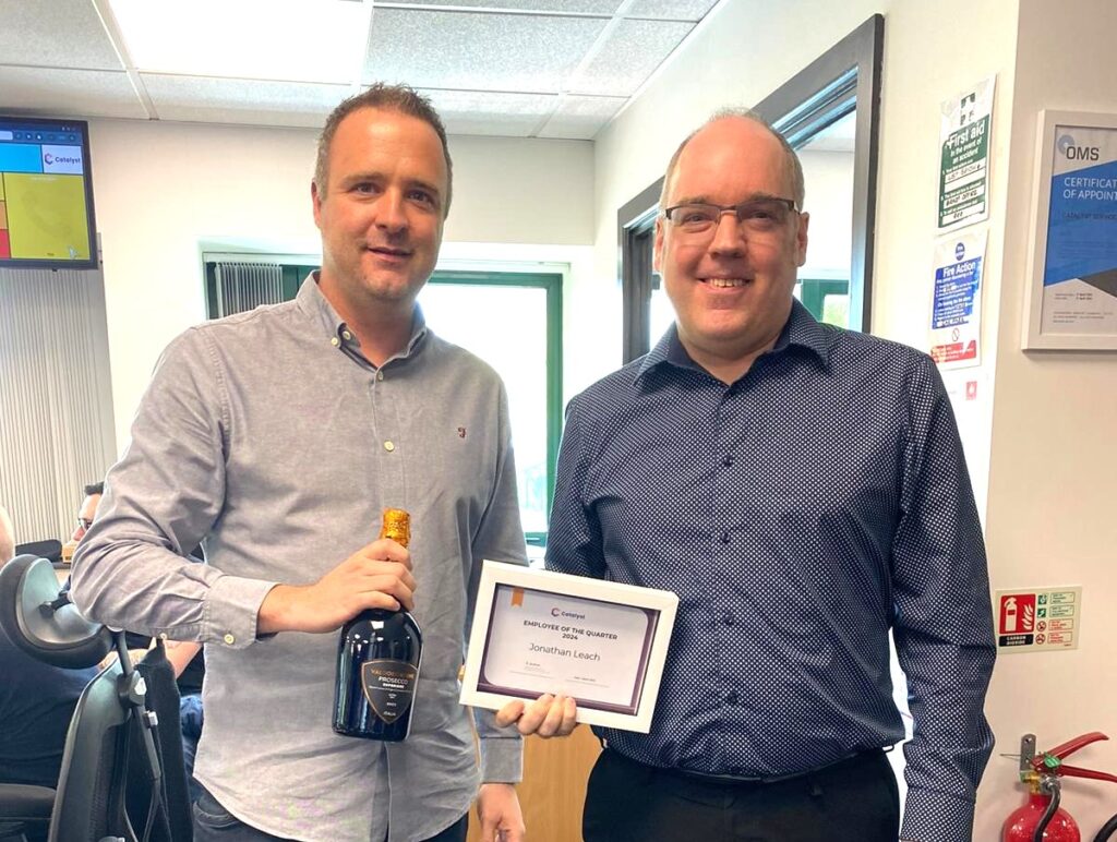 Catalyst Kudos Q1 Jonathan Leach 2