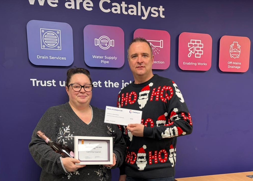 Catalyst Gemma Hyland Annual Kudos Award winner