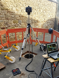 3d scanning of drain